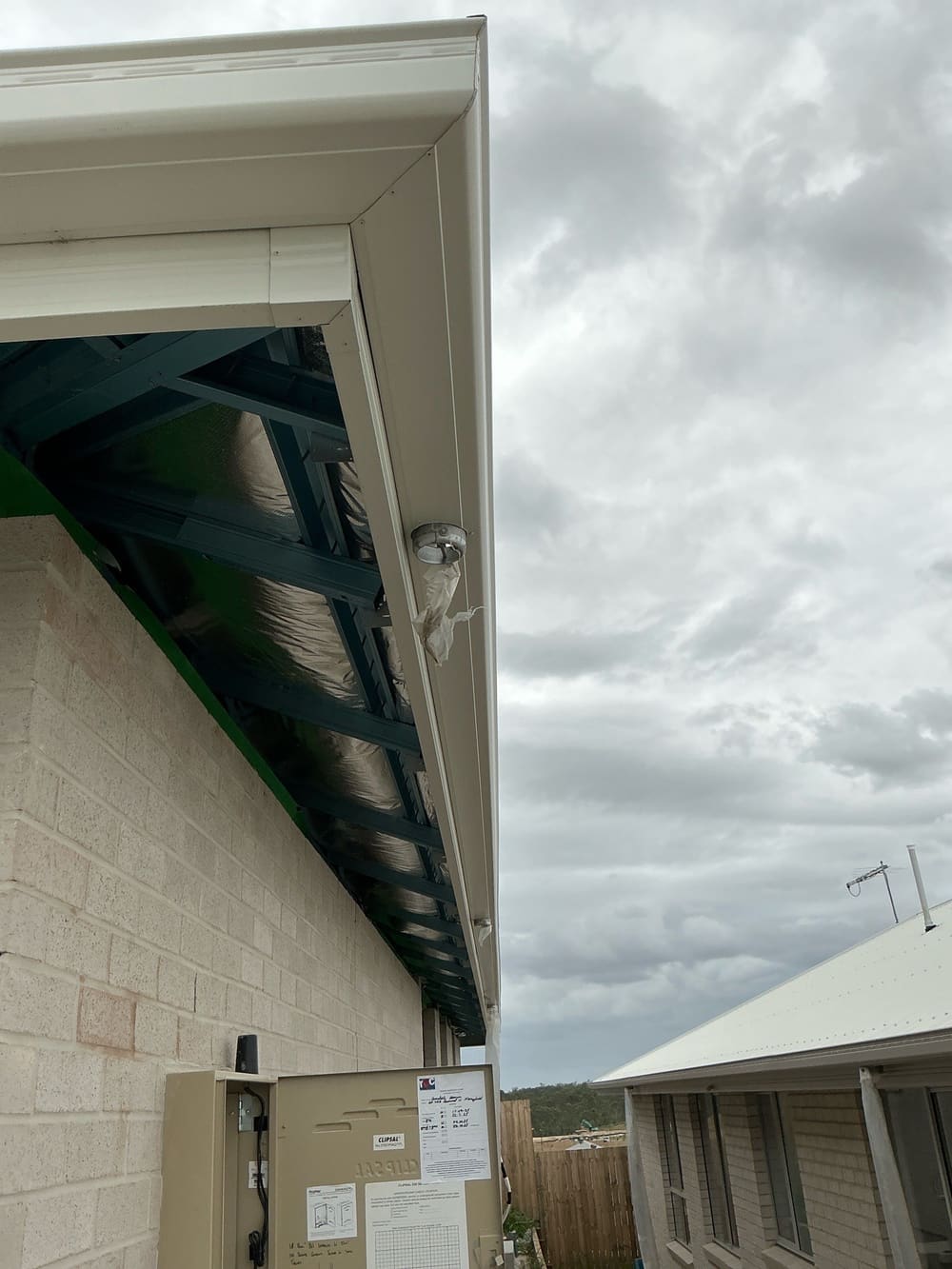 Not installed ground floor, recorded during a building inspection in Morayfield